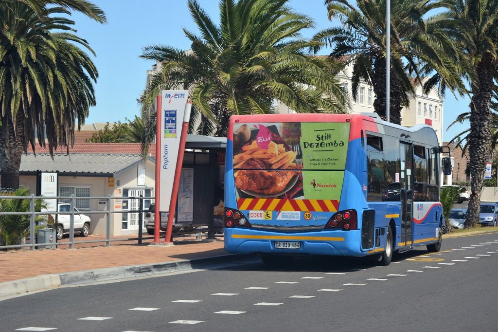 Nando’s takes the bus in Cape Town